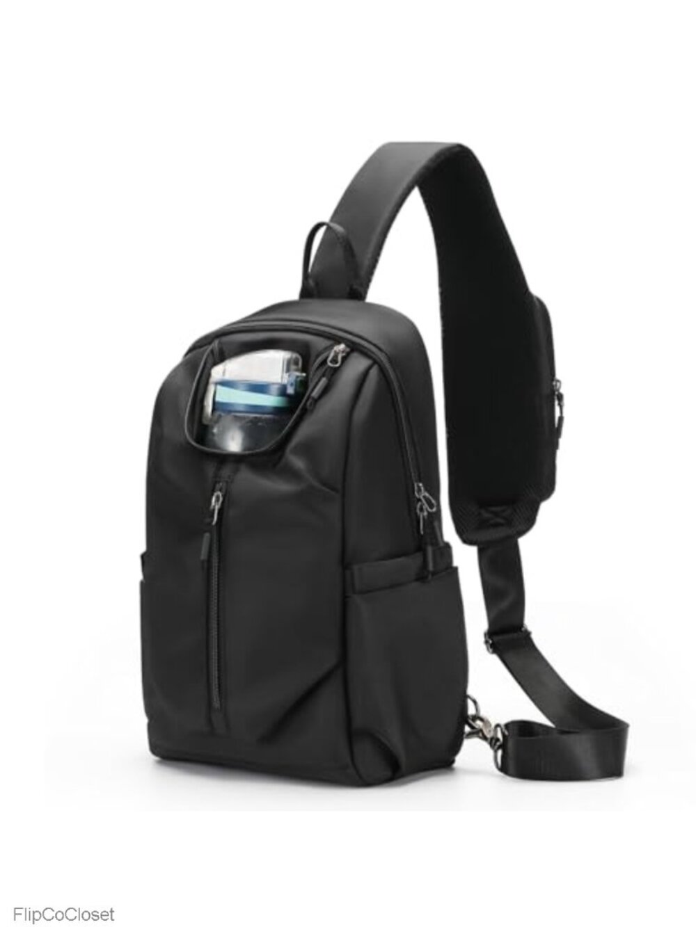 Anti Theft Sling Bag Crossbody Shoulder Bag Water Repellent Polyester Travel